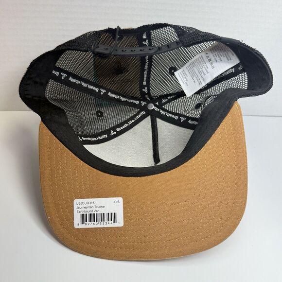 Prana Earthbound Van Journeyman Trucker Cap Hat Unisex New - Picture 4 of 5